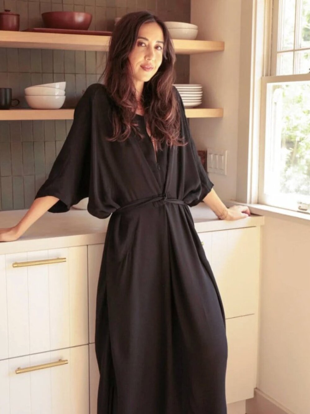 NEW OddBird Co. Rüya Tunic — Black/Midnight, S/M, Tags On